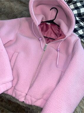 Pink / Victoria secret thick Bomber Jacket